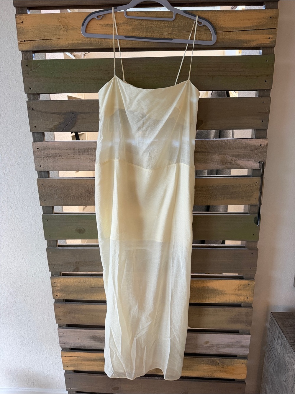NWT, Eaves Ettore Maxi Dress in Butter Yellow size XS